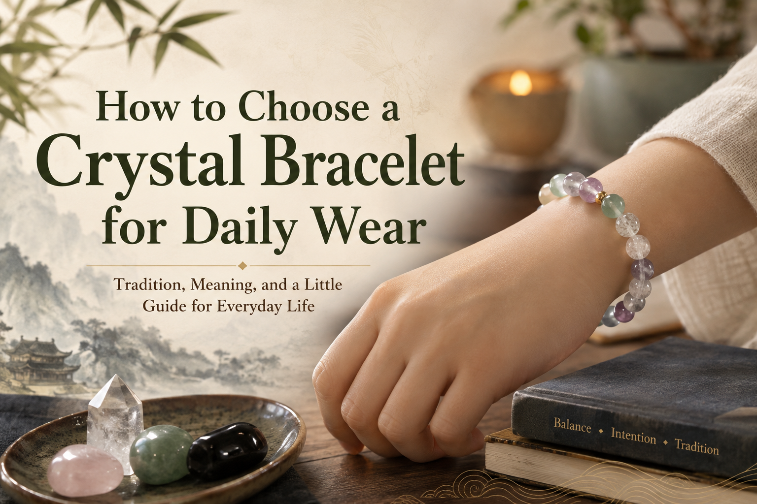 How to Choose a Crystal Bracelet for Daily Wear: A Practical Guide Inspired by Tradition