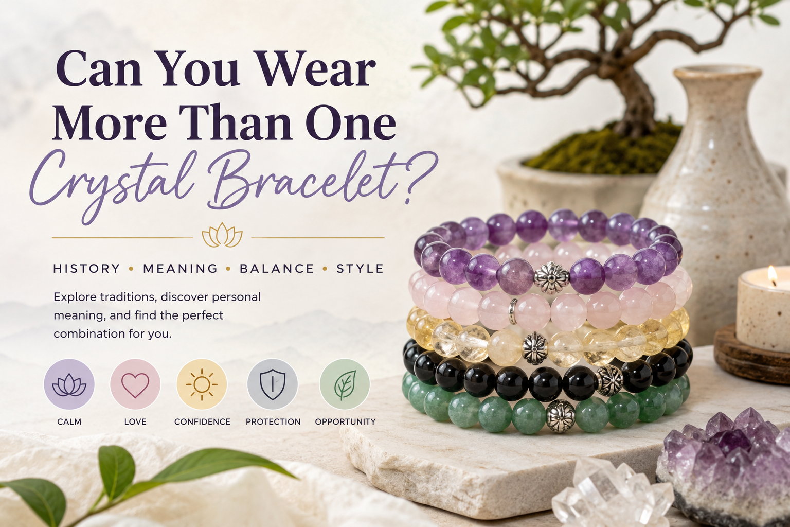 Can You Wear More Than One Crystal Bracelet? Here's What Many People Believe