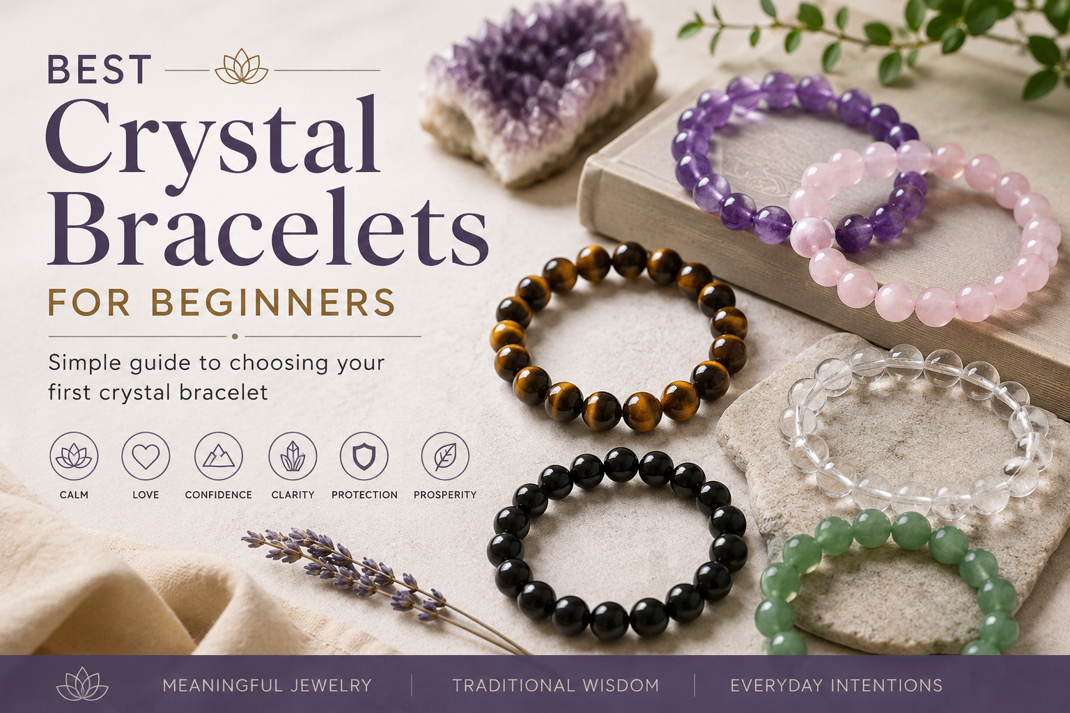 Best Crystal Bracelets for Beginners: A Simple Guide to Choosing Your First One