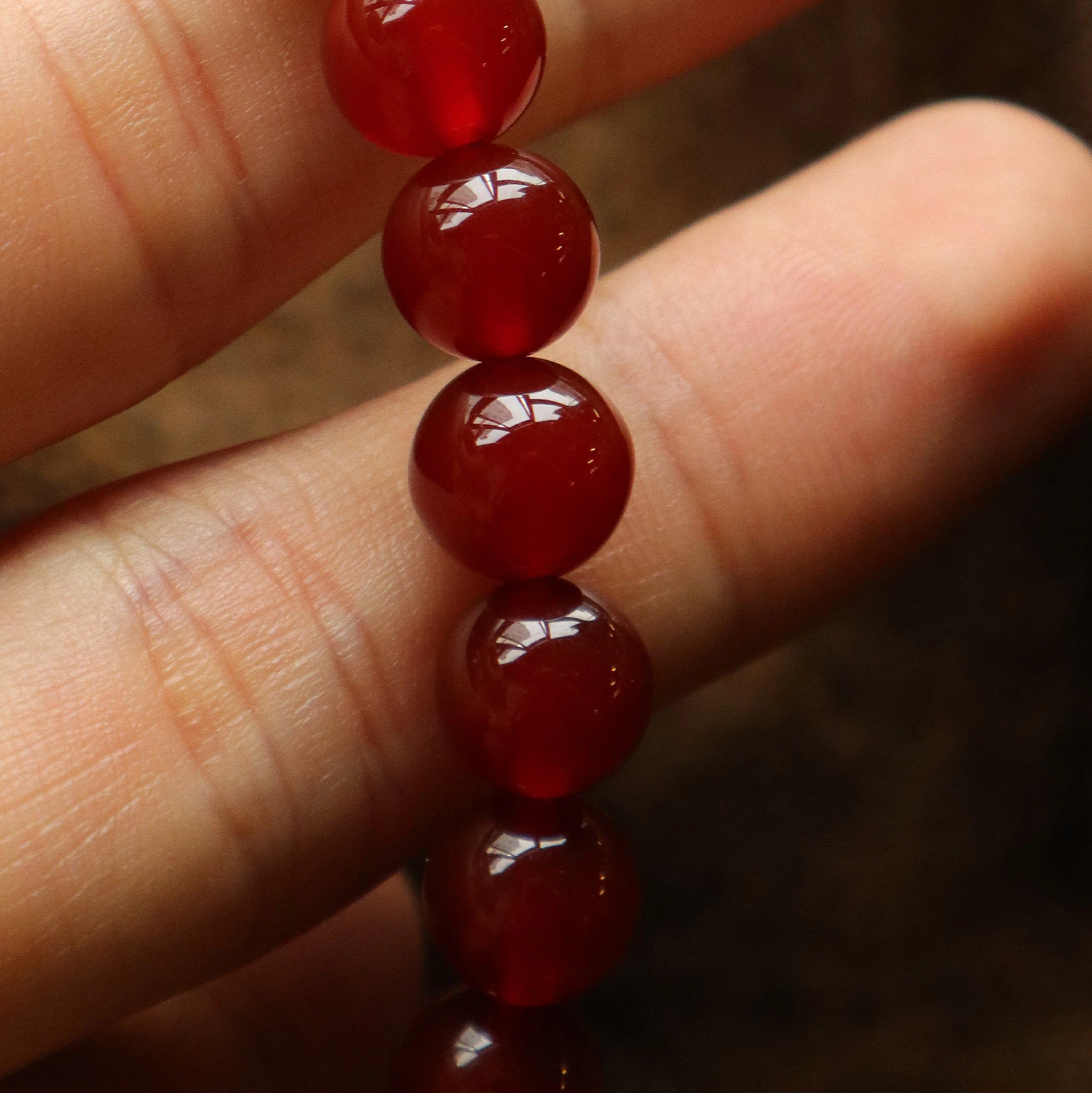 Red Agate & Golden Tiger Eye Bracelet, Fire Element Wealth Zodiac Year Gift for Women