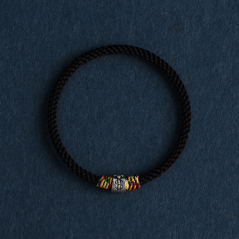 Wealth‑Attracting Sterling Silver Money Bag Red String Bracelet, Lucky Gift for Men & Women