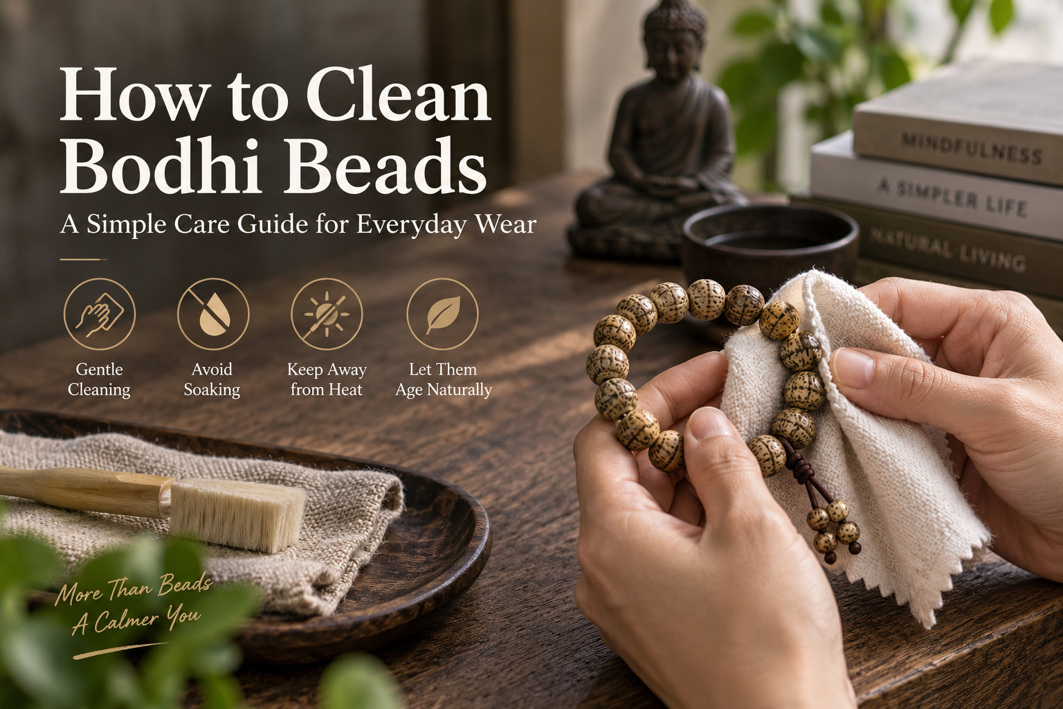 How to Clean Bodhi Beads: A Simple Care Guide for Everyday Wear