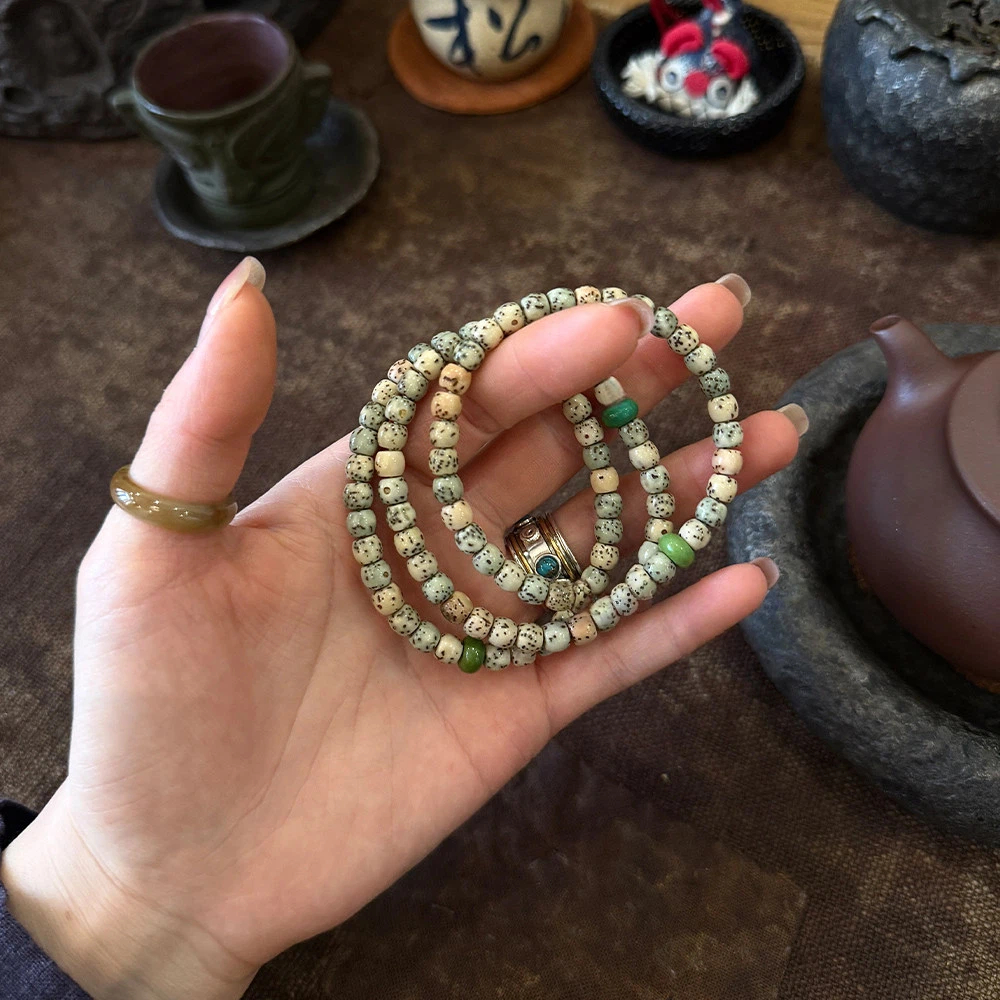 Xingyue Bodhi Small‑Bead Versatile Bracelet, Unisex Valentine’s Gift