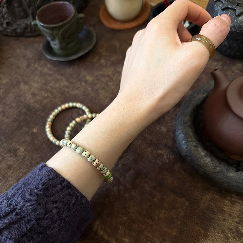 Xingyue Bodhi Small‑Bead Versatile Bracelet, Unisex Valentine’s Gift