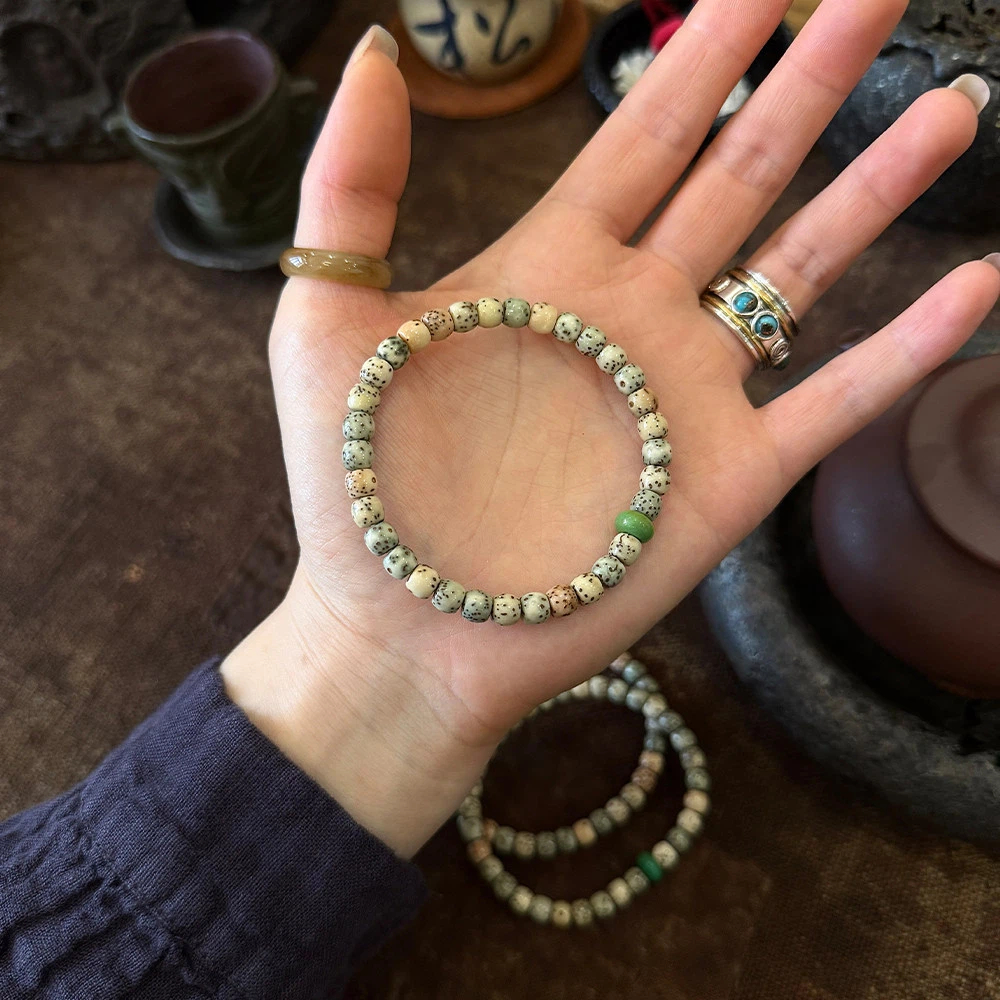 Xingyue Bodhi Small‑Bead Versatile Bracelet, Unisex Valentine’s Gift