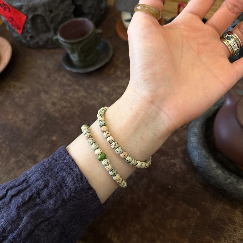 Xingyue Bodhi Small‑Bead Versatile Bracelet, Unisex Valentine’s Gift