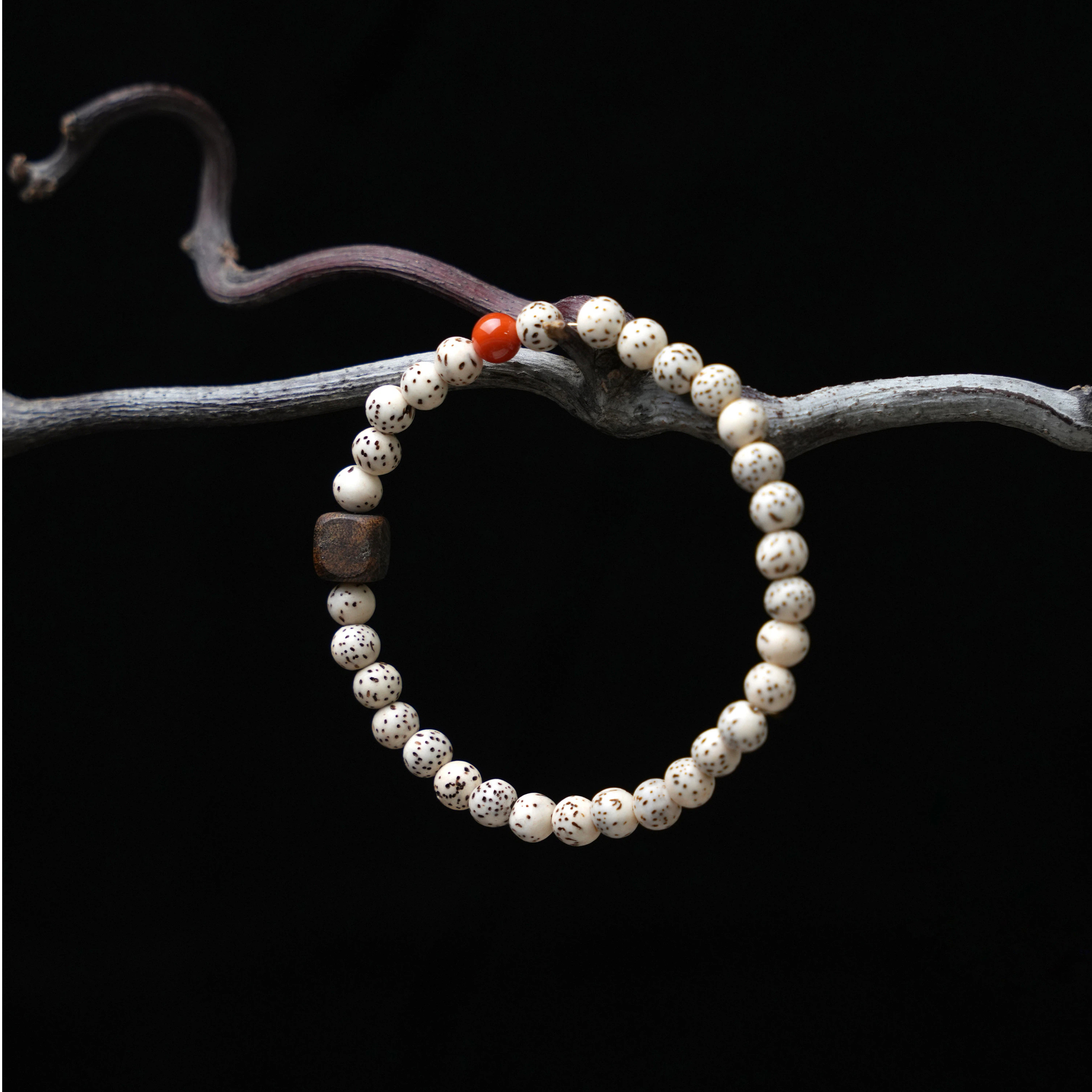 Xingyue Bodhi Multi-treasure Agarwood Bracelet, Calming & Protective Couple Gift