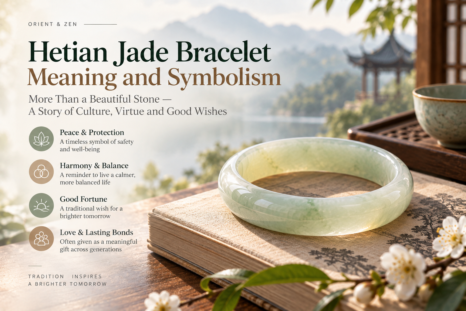 Hetian Jade Bracelet Meaning and Symbolism: More Than Just a Beautiful Stone