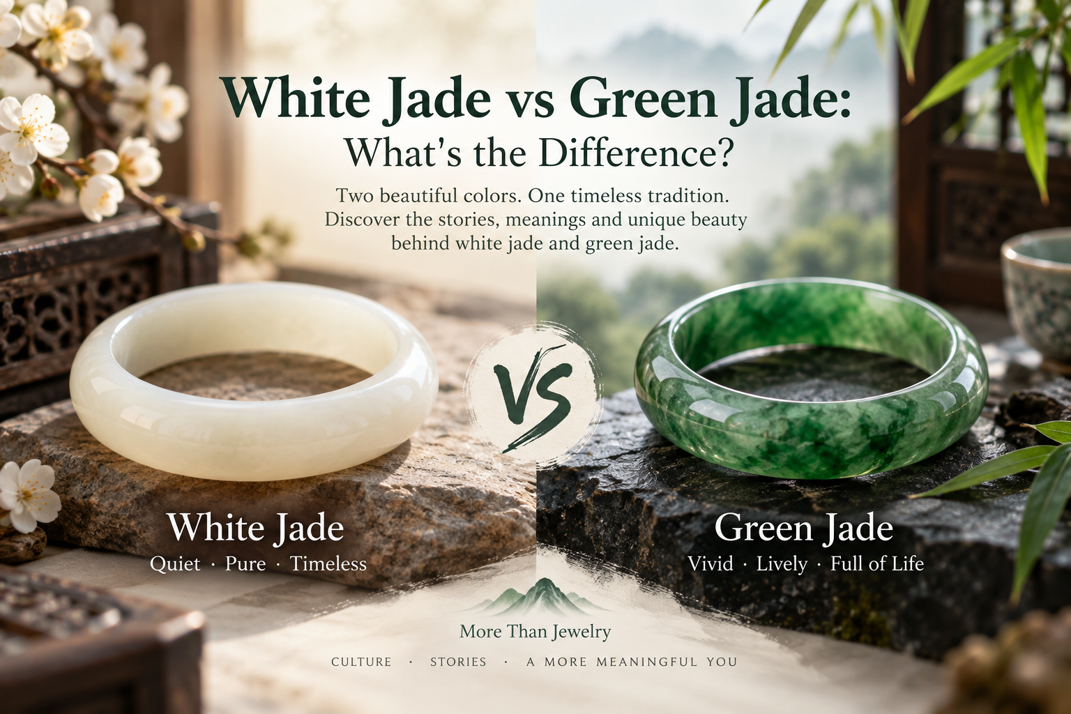White Jade vs Green Jade: What's the Difference?