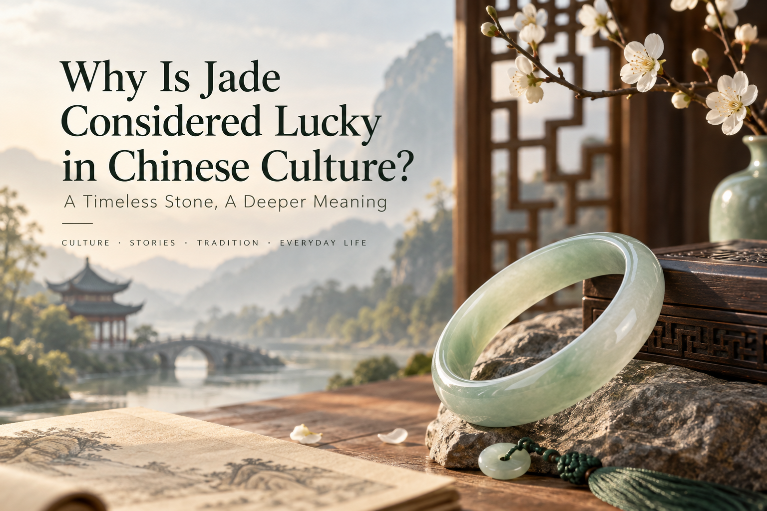 Why Is Jade Considered Lucky in Chinese Culture?