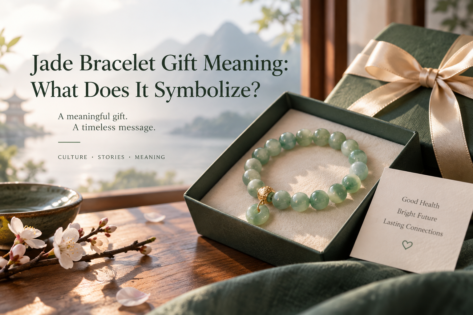 Jade Bracelet Gift Meaning: What Does It Symbolize?