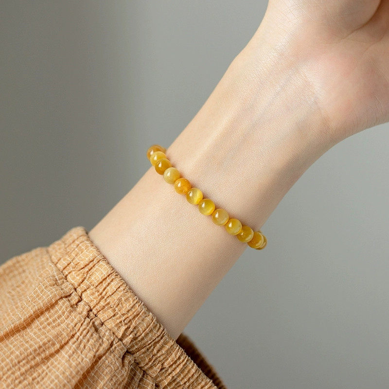 Natural Tiger's Eye Wealth Bracelet Unisex Holiday Gift