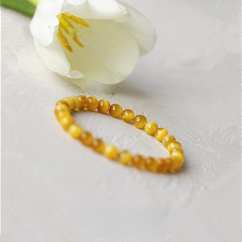 Natural Tiger's Eye Wealth Bracelet Unisex Holiday Gift