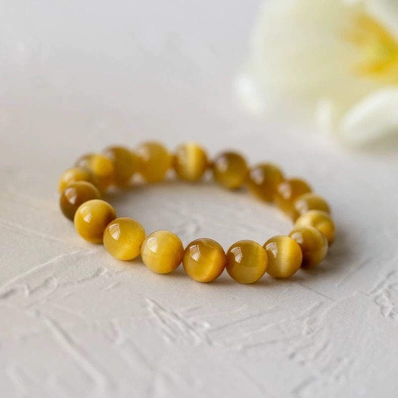 Natural Tiger's Eye Wealth Bracelet Unisex Holiday Gift