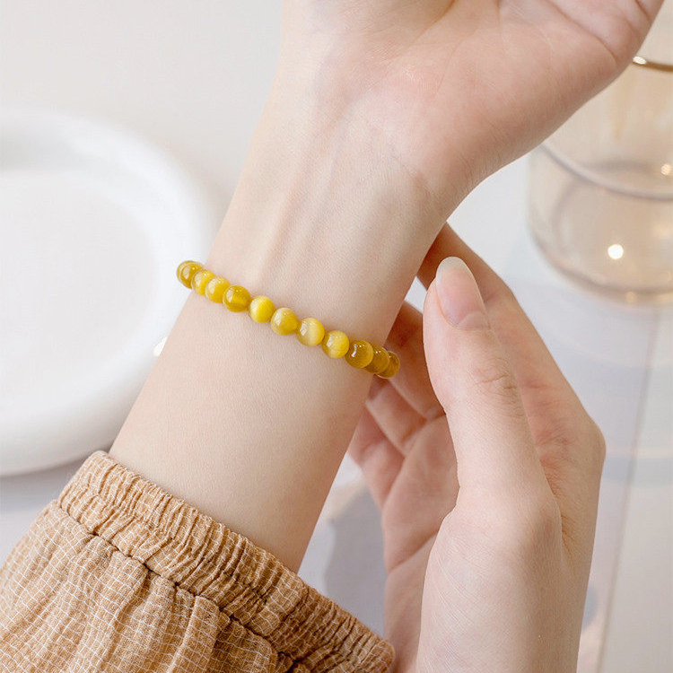 Natural Tiger's Eye Wealth Bracelet Unisex Holiday Gift