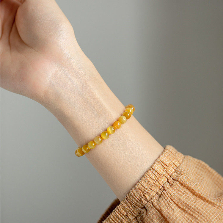 Natural Tiger's Eye Wealth Bracelet Unisex Holiday Gift