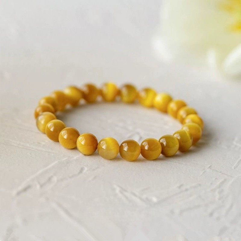 Natural Tiger's Eye Wealth Bracelet Unisex Holiday Gift