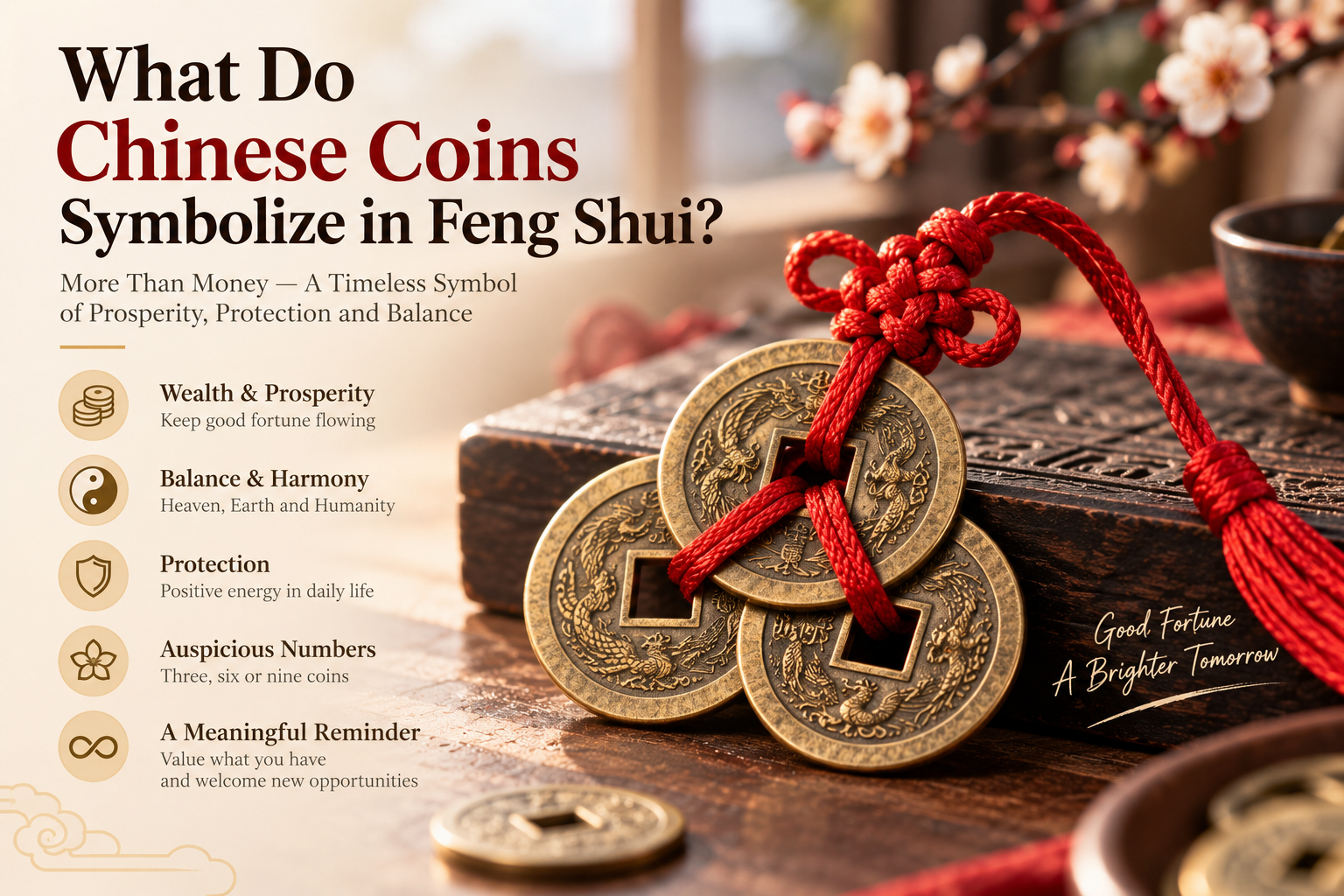 What Do Chinese Coins Symbolize in Feng Shui?