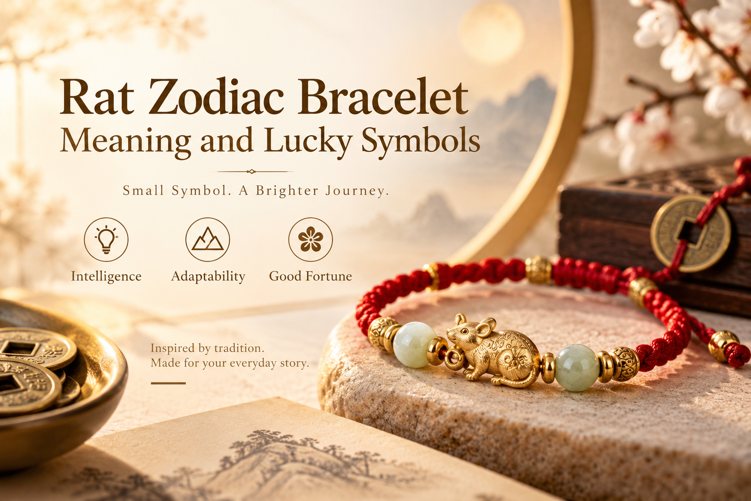 Rat Zodiac Bracelet Meaning and Lucky Symbols