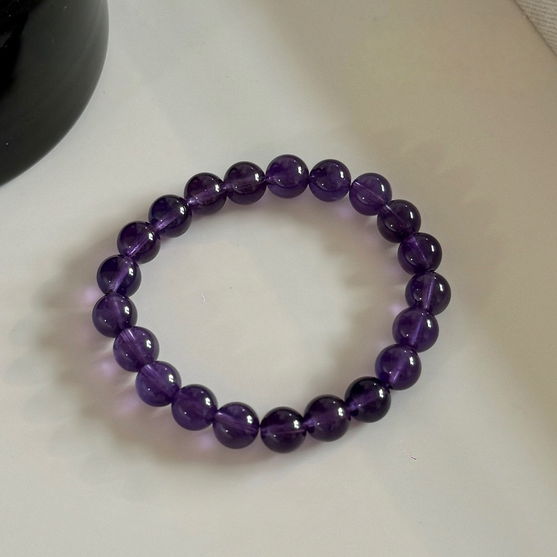 Natural Amethyst Bracelet Wealth & Exam Success Elegant Bestie Gift