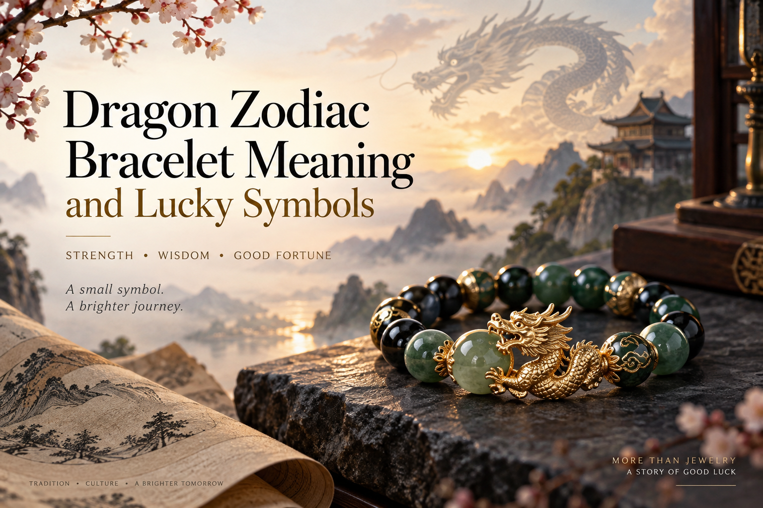 Dragon Zodiac Bracelet Meaning and Lucky Symbols: A Guide to Strength, Luck, and Prosperity